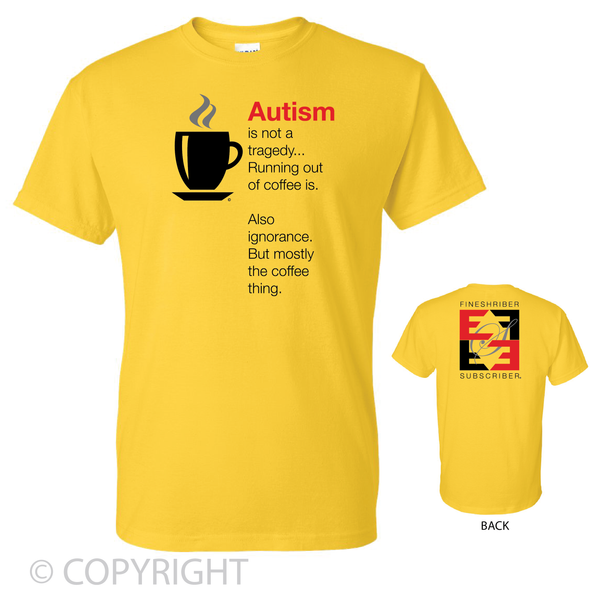 Autism Coffee Tee ©